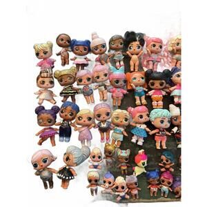 Lot of 50+ LOL Surprise Dolls - Assorted Styles and Outfits!